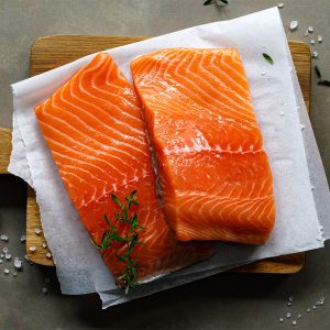 Atlantic Salmon - Portion Skin On